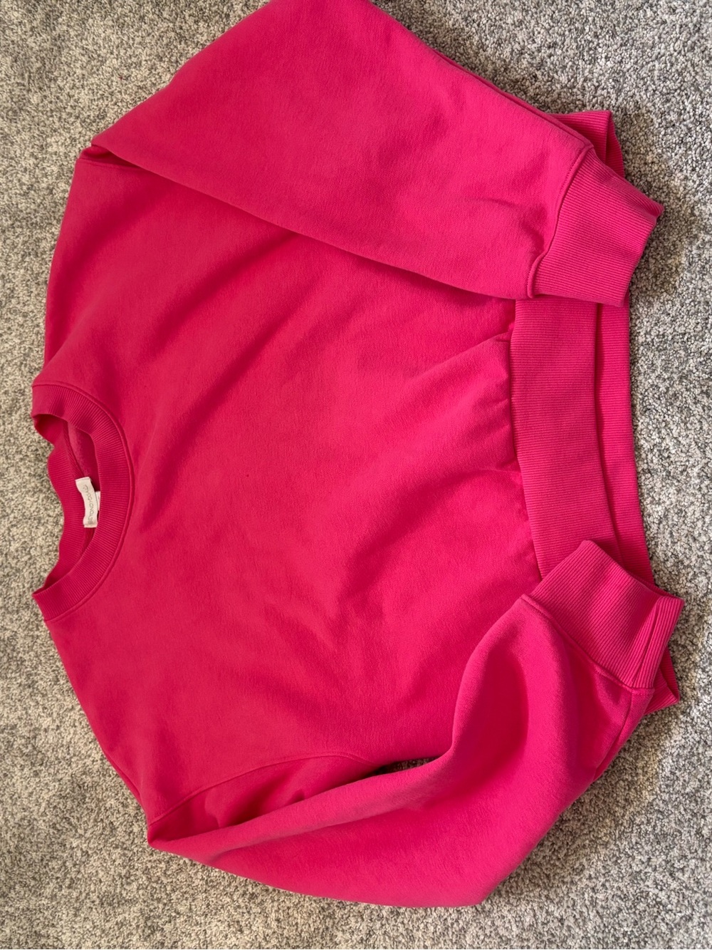 Beyond Yoga Pink Crewneck Sweatshirt
